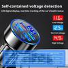 NEW 6Port PD Car Charger QC3.0 Fast Charge Car Cigarette Lighter Plug Car Charger Flash Charge with Digital Display 4USB+2PD