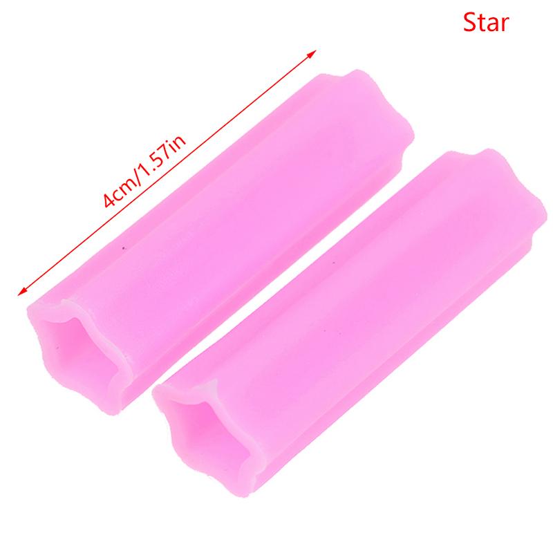 2 ks Silikonový kryt na kleštičky, návlek, pouzdro, nůžky na nehtovou kůžičku, pinzeta na odumřelou kůži, čepička