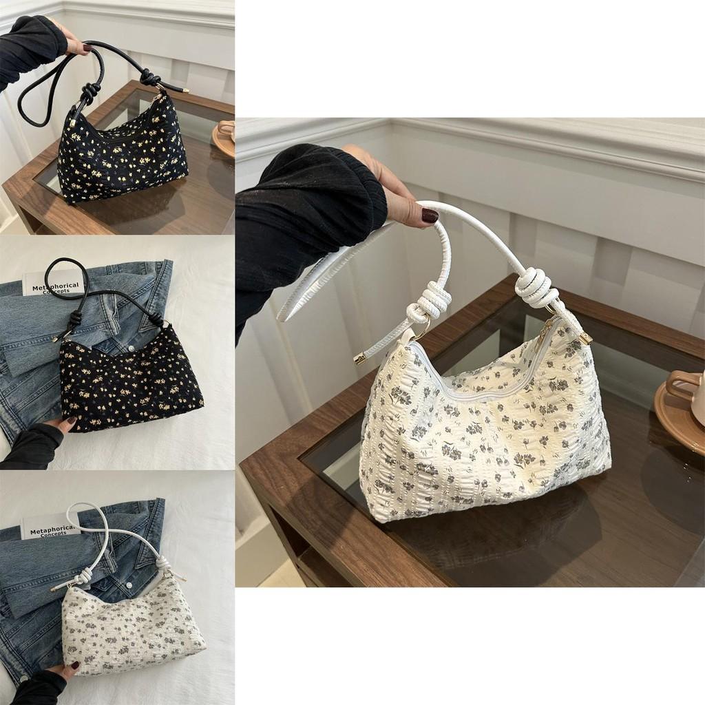 Stylish And Versatile Korean Floral Canvas Tote Bag For Women Ideal For Daily Use