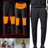 Outdoor Winter Warm Elastic Waist Warmer Cloth Heated Trousers Heating Pants Thermal Leggings