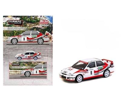 Tarmac Works 1/64 Mitsubishi Lancer Evolution Monte Carlo Rally 1993 by K. Eriksson/S. Parmander [Parallel Import]