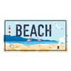 Summer Beach License Posters Wall Decor Plate Meal Sign Plaque Metal Vintage Tin Sign Room Decoration for Bar Pub