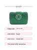 Square Rainbow Handset Diamond Clutch Bag