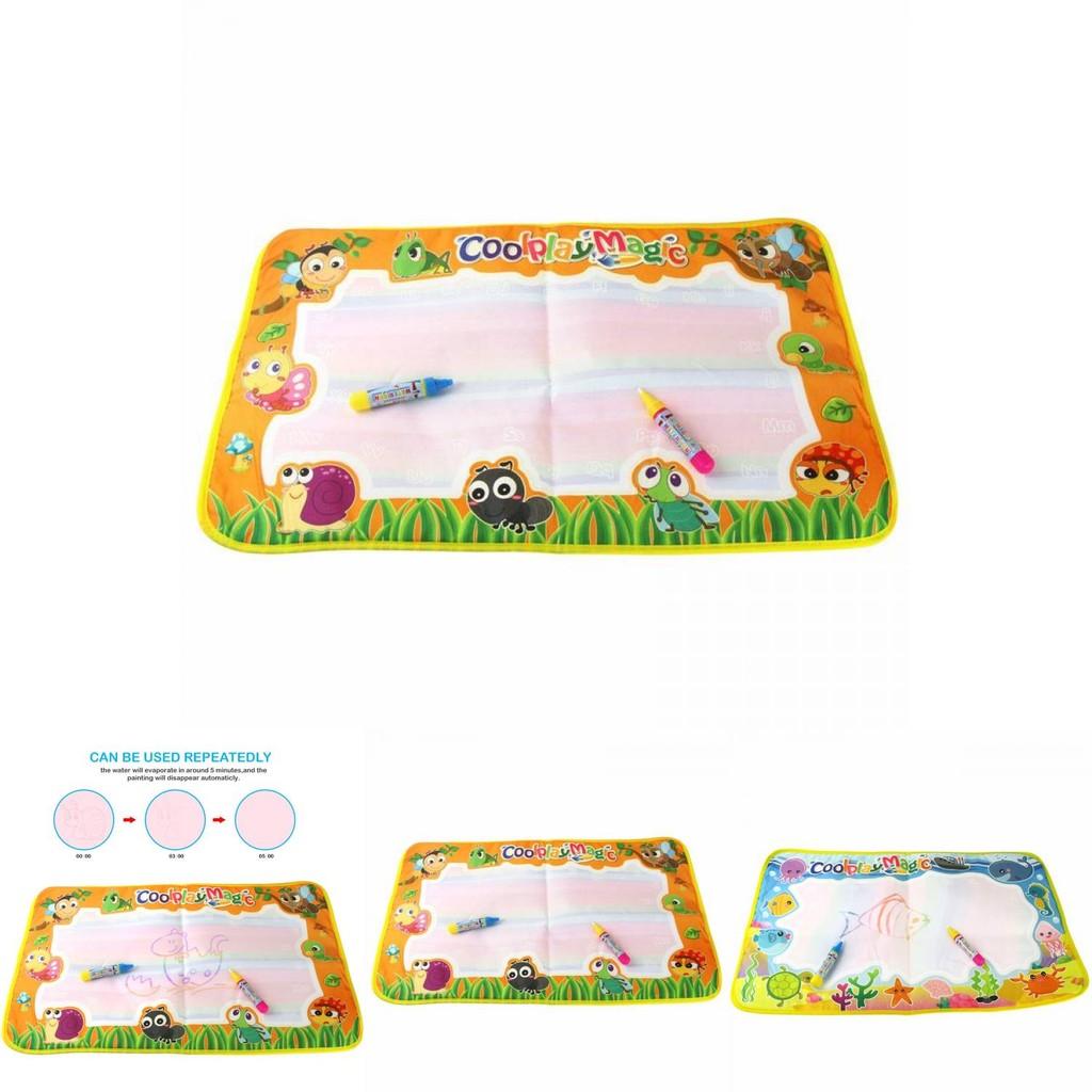Kids Animal Ocean Water Painting Cloth 59x36cm Doodle Write Educational Toy