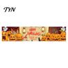 Indoor Outdoor Hanging Banner Large Happy Halloween for Outside, 70 x 15 Inch Yard Sign Front Porch Decor Flag, Spooky Welcome Garden Fence Home Party