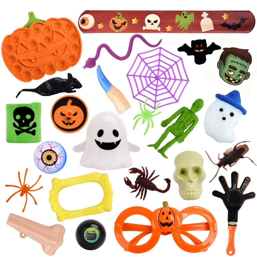 200PCS Halloween Party Decorations Bags Halloween Party Favors Assortment Bulk