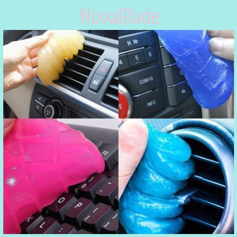 Effortless Second Generation Crystal Car Outlet Cleaning Glue With Soft And Effective Gel Material