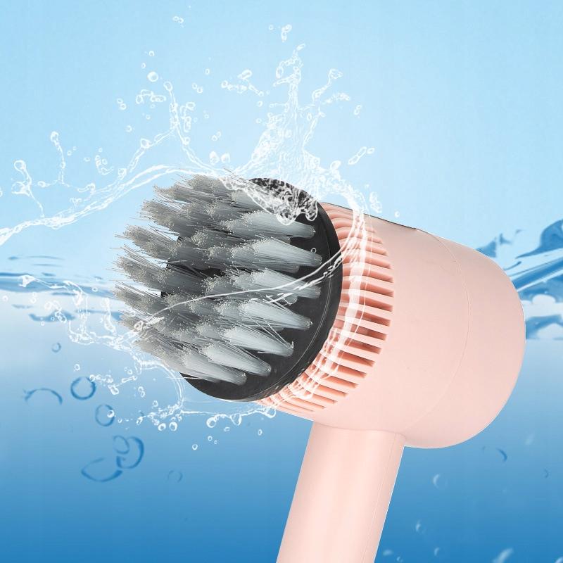 Electric Scrubbing Brush For Cleaning Kitchen Bathroom Rotary Usb