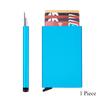 Rfid Credit Card Holder Metal Thin Slim Smart Wallet Men Women Wallets Pop Up Minimalist Small Black Purse Mini Walets for Men