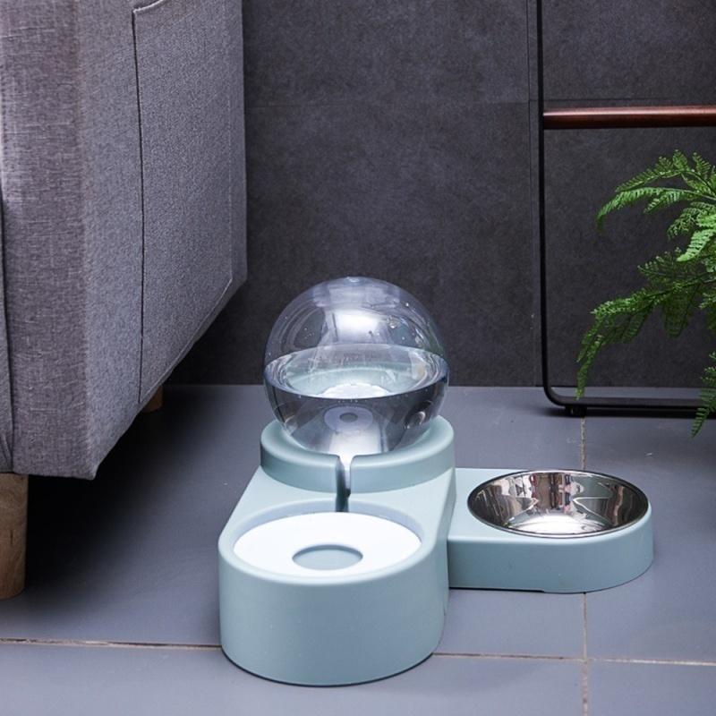 1.8L Dog Cat Electric Automatic Pet Drinking Water Fountain Water Dispenser Pets Bubble Automatic Drinking Bowl