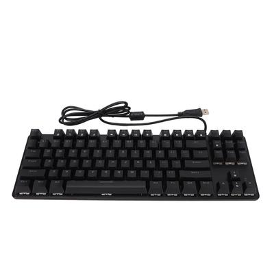 Blue Switch Mechanical Keyboard 87 Key RGB Backlight Two Color Injection Molding Mechanical Gaming