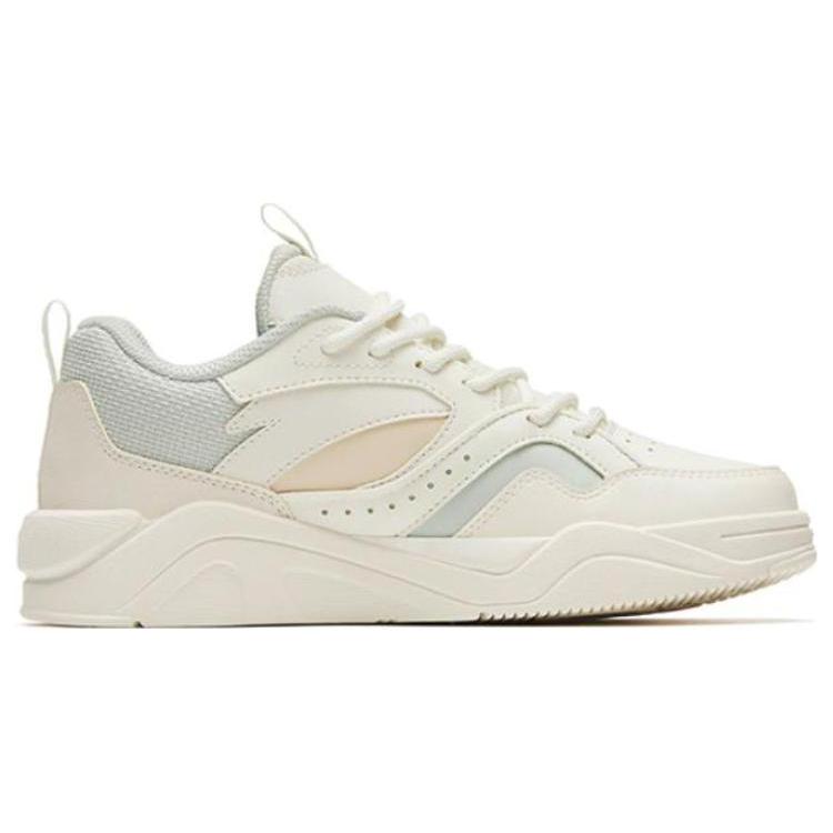 New Anta Flame 3.0 Lightweight And Wear Resistant Low Top Skateboard Shoes Women's White Blue 122248089-1