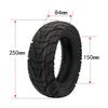 80/65-6 Inner and Outer Tires, 10-inch Tires, TUOVT10x2.5 Inner Tube, Butyl Inner Tube, Electric Scooter Inner and Outer Tires