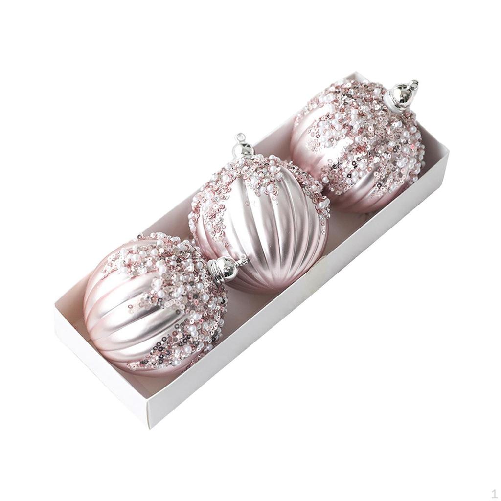 Weihnachts-Hängeornamente, Dekoration, Kugelornament-Set für Hochzeit