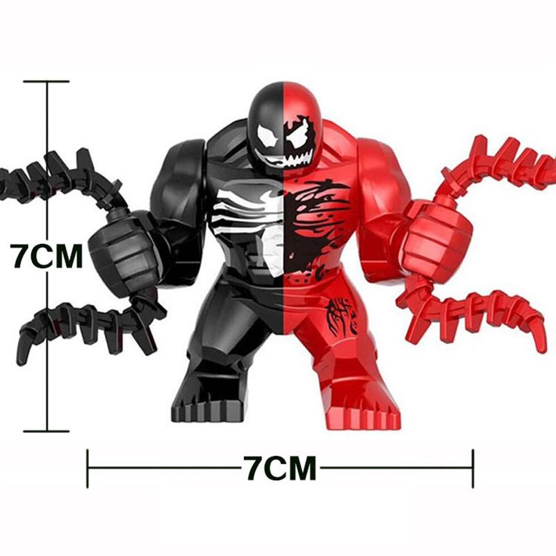 Marvel Mini Building Block Set Superhero Animal Figure Thanos Hulk Stone Man Assembles Building Block Set Toy Children's Birthday Gift Present