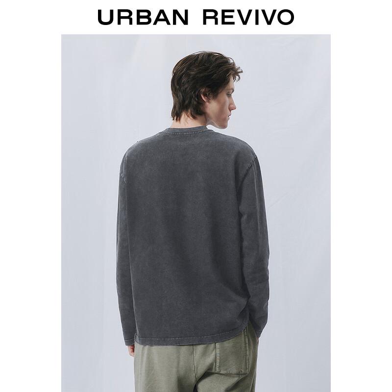 UR Men's Retro Distressed Long Sleeve T-Shirt