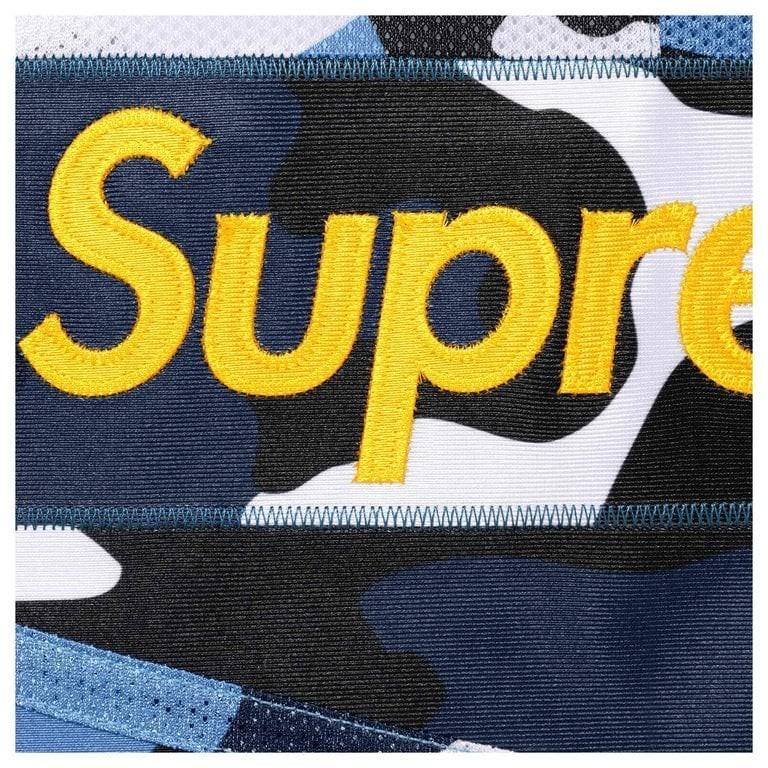 Supreme x Nike Fußballtrikot Blau Camo