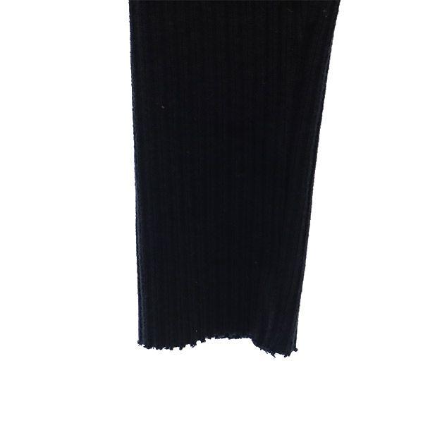 R JUBILEE made in Japan Long sleeve cotton knit cardigan M black Women Used