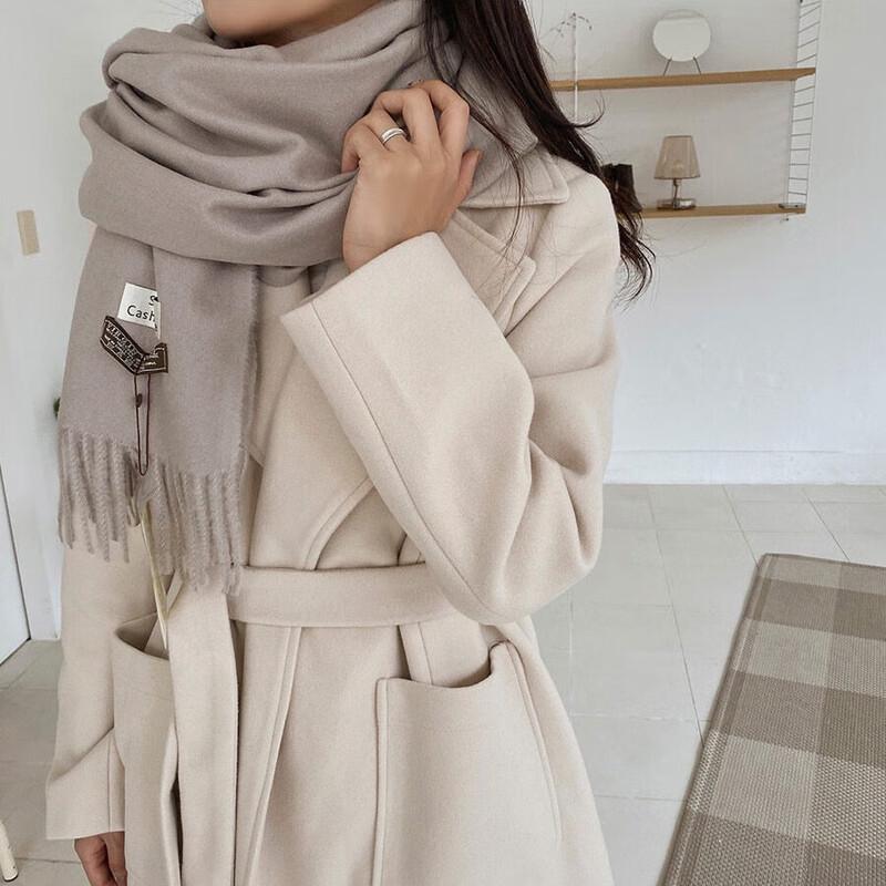 

Unisex Faux Cashmere Warm Scarf & Shawl