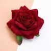 Real Touch Artificial Roses Flowers 10CM Fake Flowers Silk Roses Head  Party Wedding Decor