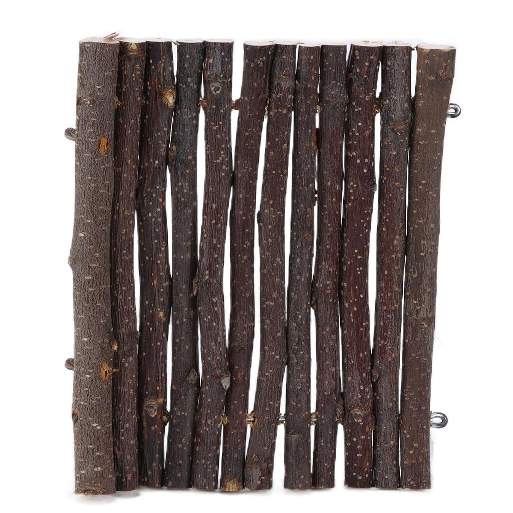 Hamster Wooden Hammock Toy Hanging Swing Toy for Guinea Pigs and Other Small AnimalsSemicircular Bed