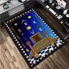 1 Tapis Imprimé Franc-Maçon - Tapis de Décoration Intérieure Pour Salon Chambre Sol Zone de Chaise d'Ordinateur Tapis
