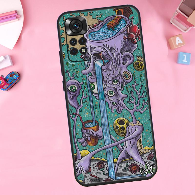 

Hands with eyes For Xiaomi Redmi Note 14 10 11 12 13 15 Pro Plus Phone Case For Redmi 15 15C 14C 12C 10C 13C Redmi Note 12 Pro 4G