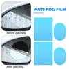 4Pcs Car Side Rearview Mirror Waterproof Anti-Fog Film Side Window Glass Film Rainproof Anti-Glare Protective Films Car Sticker Protective Accessories