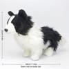 Border Collie Kuscheltier Hund 11,8 Zoll Kinder Kuscheltier Perfektes Geschenk für Jungen und Mädchen