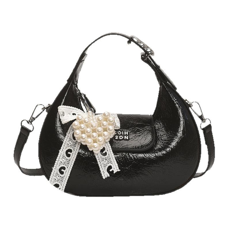 Fashion Crescent Moon Bag Women's New Lightweight Portable Commuter Shoulder Messenger Bag