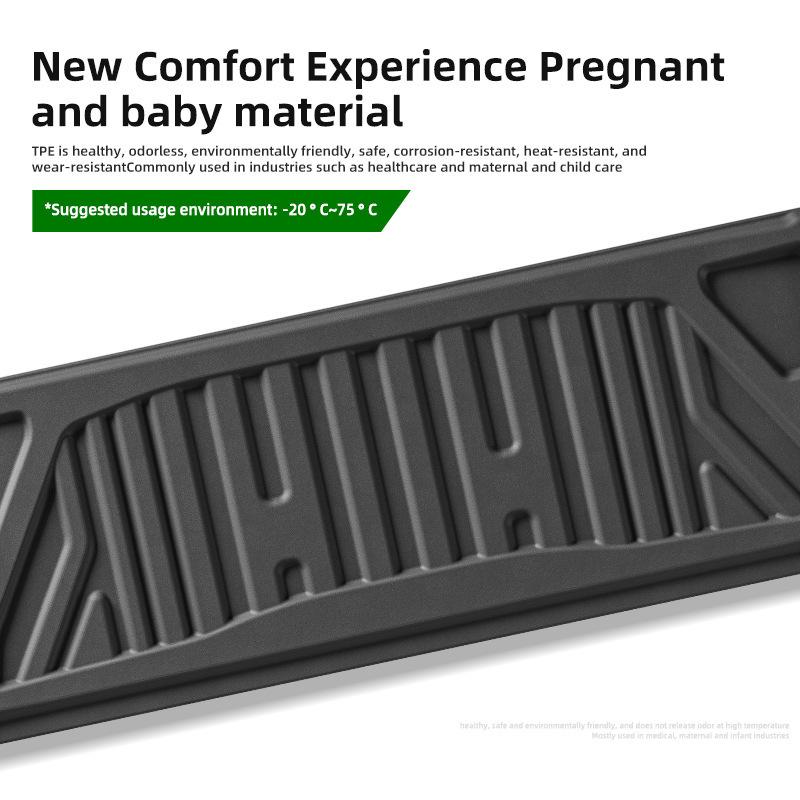 Isuzu D-MAX (2024-25) RHD Trunk Mat - Full TPE Rear Bed Mat