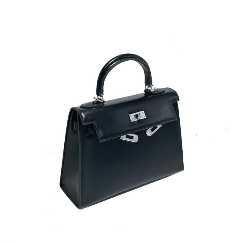 

Весенне-летняя новая повседневная сумка через плечо из гладкой коровьей кожи 22CM