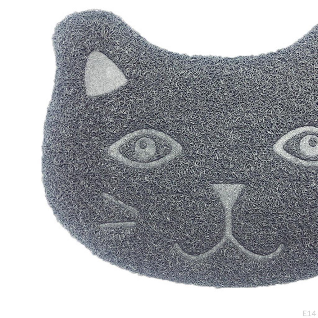 Cat Bowl Mat Dog Food Placemat Pet Feeding Tray Non Slip PVC Material Suitable for Small Dogs