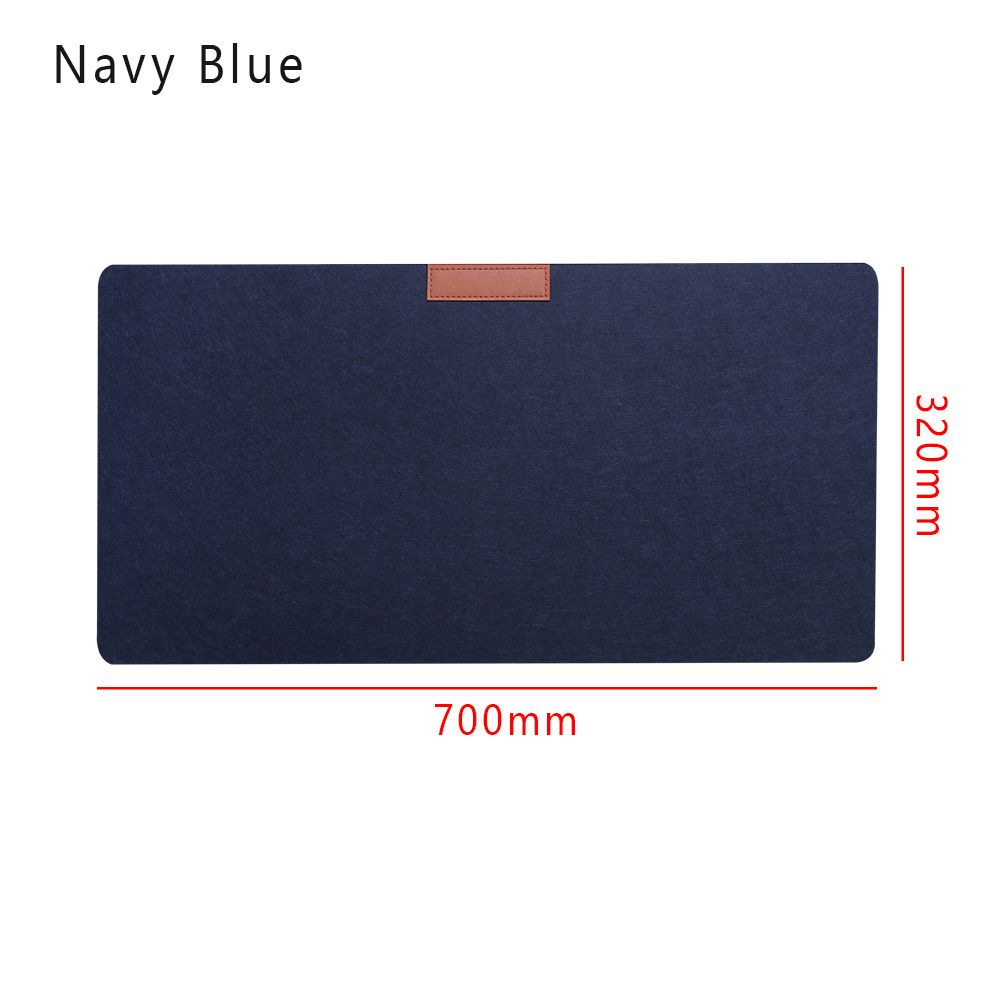 Soft Wool Felt Office Large Computer Desk Mat Keyboard Mouse Pad Laptop Cushion Table
