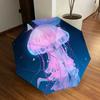 1 Stück Qualle Fantasy Leuchtender Regenschirm mit Kunststoffgriff, Geeignet für Alle Jahreszeiten Zuhause Reise Outdoor RegenschirmDD552