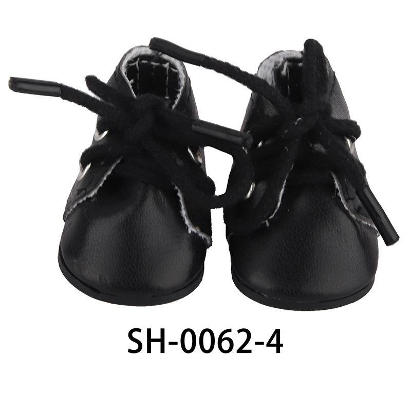 1 Pereche Pantofi Păpușă Pantofi PU cu Șireturi pentru Păpuși de 14 Inch Accesorii Jucării