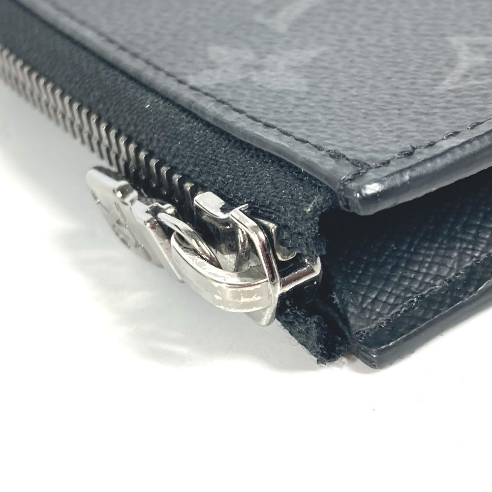 Louis Vuitton M63536  MonogramEclipse Portemonejour Wallet Coin Case coin purse