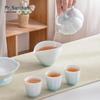 Nanshan Kung Fu Ceramic Teapot & Tray Gift Set
