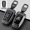CNXU7 Suitable for Toyota RAV4 key case 2024 Fashion Plus urban edition men's folding car bag metal shell buckle
