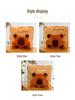 3D Pop-up Capybara Blanket & Pillow: Multi-functional Plush Sofa Throw for Office or Home