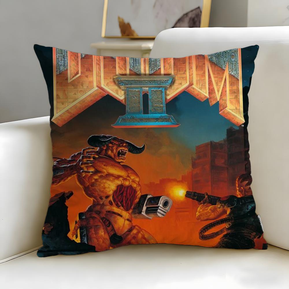 Popular Movie Eternal Cushion Cover Soft & Easy-Wash Pillow Case – Versatile for Couch, Bed, Travel and Office