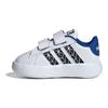 Marvel X Adidas Grand Court Cloudfoam I Spider-Man Baby Sneakers White Cloud-White Core-Black ID8017