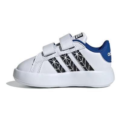 Marvel x Grand Court Cloudfoam I Zapatillas de Bebé de Spider-Man Blanco Blanco Nube Negro Núcleo ID8017