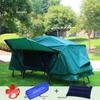 Double Layer Stormproof Outdoor Tent for Two - Rainproof, Thickened, Off-Ground, Perfect for Camping, Cold Weather, and Fishing