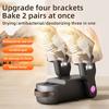 Electric Shoe Dryer Household Shoe Warmer Heater Adjustable Boot Dryer With Intelligent Timer Foldable Shoe Drying Machine