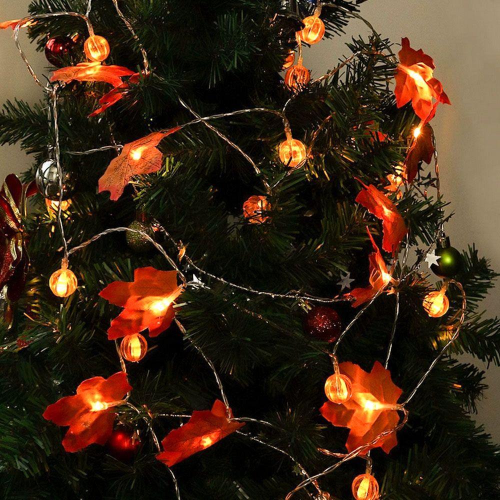 Thanksgiving For Indoor Outdoor Garden DIY Halloween Home Decor Lights String ornament Garland Lamp