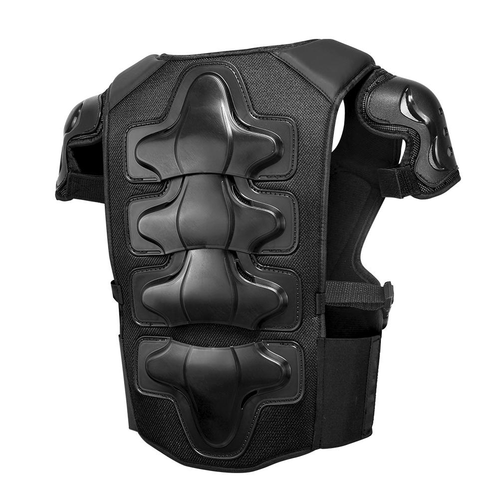 Kids Motorcycle Armor Vest Protection Motocross Body Armor Jacket Protective Armors Riding Kneepads Moto Full Armor Children