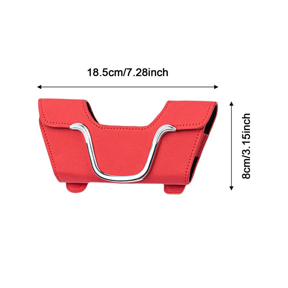 Органайзер-держатель для солнцезащитных очков для автомобиля, магнитный автомобильный держатель для очков, многофункциональный органайзер для очков, экономящий место