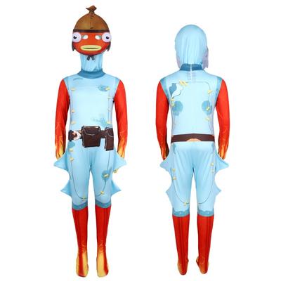 Halloween Dried Fish 5 Cosplay Costume Bodysuit Bodysuit Stage Costume Fortnite