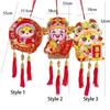 Plush Wealth Pendant Traditional Spring Festival Pendant New Year Ornaments  Gifts